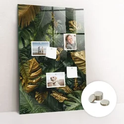 tulup.si Magnetna tabla Tropski listi 60x90 cm