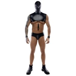 Svenjoyment Muški seksi veš Bondage Set, Crni