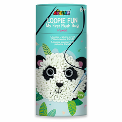 AVENIR Loopie Fun moja prva plišasta torba, panda (D1)