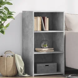 Komoda siva boja betona 50x41x93 cm od konstruiranog drva