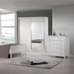 Hanah Home Komoda Rio 100x110x47cm Bela