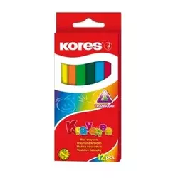Kores krayones jumbo voštane boje trouglaste 12 kom #7-k33141 ( 38615 )