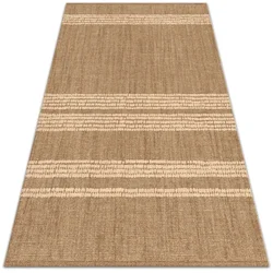 Decormat Podloga pvc Bež v vrsticah 80x120 cm