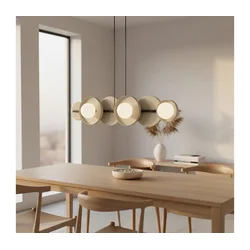 Luster na sajli MODEL 6xG9/8W/230V bež