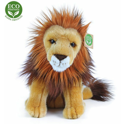 Rappa Eco-friendly plišast lev, sedeč, 25 cm