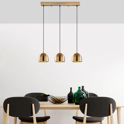 Opviq Luster Mugo-10669, 62x17x110 cm, 3xE27, IP20, Bakarne boje