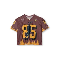 The Rad Black Kids Majica Anniversary Jersey (Brown) rjava