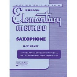 RUBANK ELEMENTARY METHOD SAX BK
