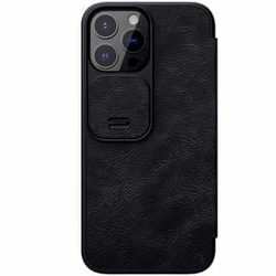 NILLKIN Futrola za iPhone 13 Pro Max 6.7 Qin Pro Leather crna