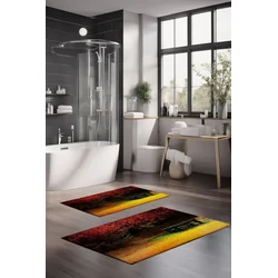 Lessentiel Maison Set prostirki za kupatilo CT-5146, 2 Komada, Šarena