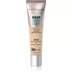 Maybelline Dream Urban Cover puder s visokim prekrivanjem nijansa 126 Nude Beige 30 ml