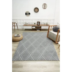 Conceptum Hypnose tepih 0742B, pravokutni, 200 x 290 cm, siva