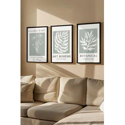 Wallity Uramljena slika Artvmodel24, 33x48 cm, 3 dela