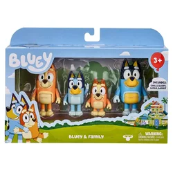 Bluey - 4 Figure Family Pack