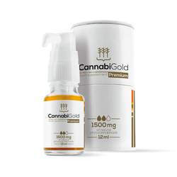 CBD konopljine kapljice 1500 mg, 12 ml