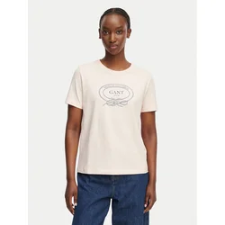 Gant Majica 4201440 Roza Regular Fit