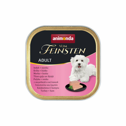 animonda Vom Feinsten Light Adult Hrana za Pse Puretina + Šunka 150 g