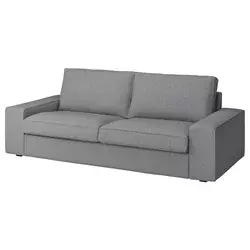 KIVIK Sofa trosed, Tibbleby bež/siva