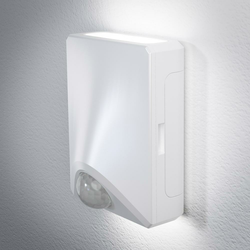 OSRAM LED zunanja stenska svetilka s senzorjem gibanja 1 W nevtralno bela OSRAM DoorLED UpDown 4058075030633 bela