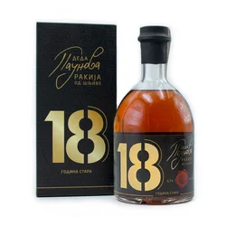 Deda Paunova Rakija Šljiva, Lux 18 god. 0.7l