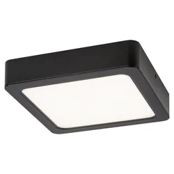 Rabalux Plafonjera Shaun2, 7W, 3000K, Kvadratna, Crna