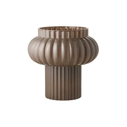 Rjava steklena vaza (višina 27 cm) Celia – House Nordic