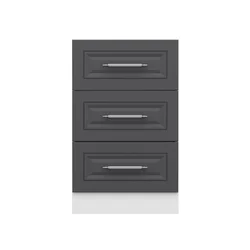 Hanah Home kuhinjski element Minar 7988, 50 cm, beli / antracit