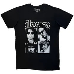 The Doors Squares Carbon Black M Majica