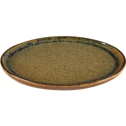 SERAX Krožnik Surface 21 cm, indi siva (4 kos)