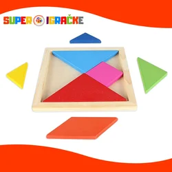 Drvena tangram slagalica