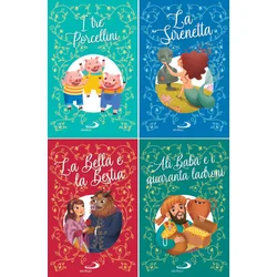 tre porcellini-La sirenetta-La Bella e la bestia-Ali Baba e i quaranta ladroni