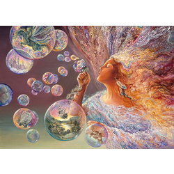 Grafika - Puzzle Josephine Wall: Cvijet mjehurića - 2 000 dijelova