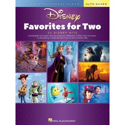 Hal Leonard Disney Favorites for Two Note