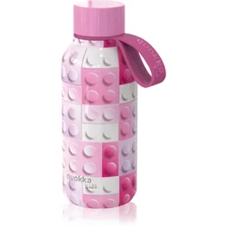 Quokka Solid Kids  Pink Bricks 330 ml