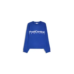 Bershka Pulover modra / bela