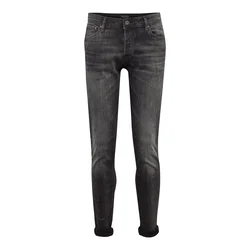 JACK & JONES Kavbojke Glenn, črna