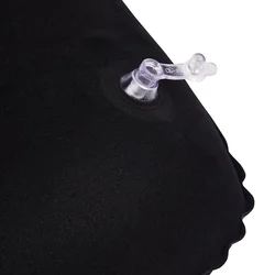 McKinley INFLATABLE HEADREST, jastuk kamp, crna 169632