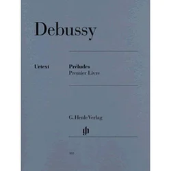 DEBUSSY: PRELUDES 1 LIVRE NOTE