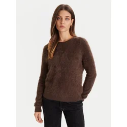 ViCOLO Pulover 22066F Rjava Regular Fit