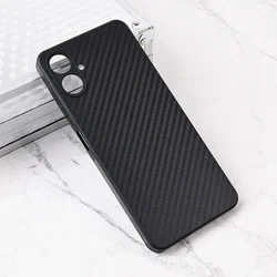 Maska za telefon Samsung A065F Galaxy A06 CARBON FIBER, Crna