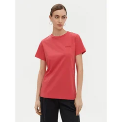 PINKO Majica 101752 A2HN Rdeča Regular Fit
