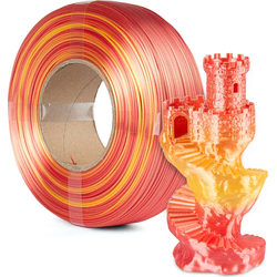 Spectrum ReFill PLA Silk Rainbow Fire Red - 1,75 mm/1000 g
