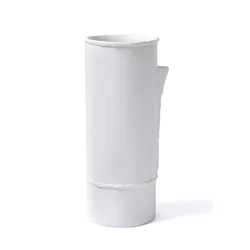Hanah home Vaza LCA0037, 18x16x41 cm, Bela