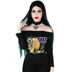 Majica moška - Witch Queen Bardot - KILLSTAR - KSRA003740