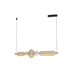 Eglo 300478 - LED prigušiva luster na sajli CEGLIE LED/20W/230V 2200-6500K zlatni +daljinski upravljač