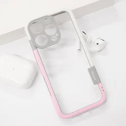 Maska za iPhone 16 Pro Max Wolmtt bumper pink