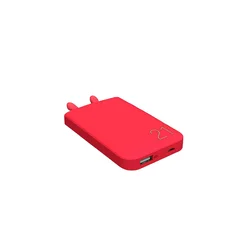 ROMOSS Eksterna baterija Lovely Elf, 6000 mAh, Roze