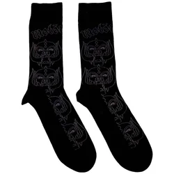 Motörhead Warpig Outlines Black 40-45 Nogavice