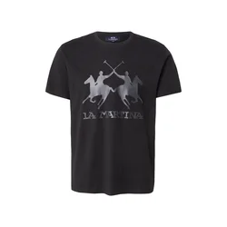 La Martina Majica siva / črna