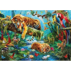 KS Games - Puzzle Krasni: Tigrova idila - 2 000 kosov